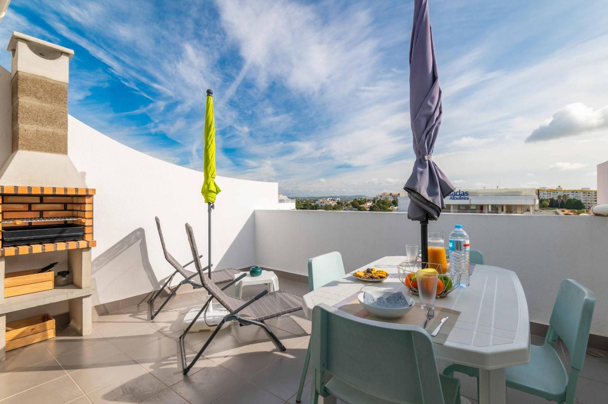 Apartamento Mar A Vista By Portucasa อัลบูเฟรา ภายนอก รูปภาพ